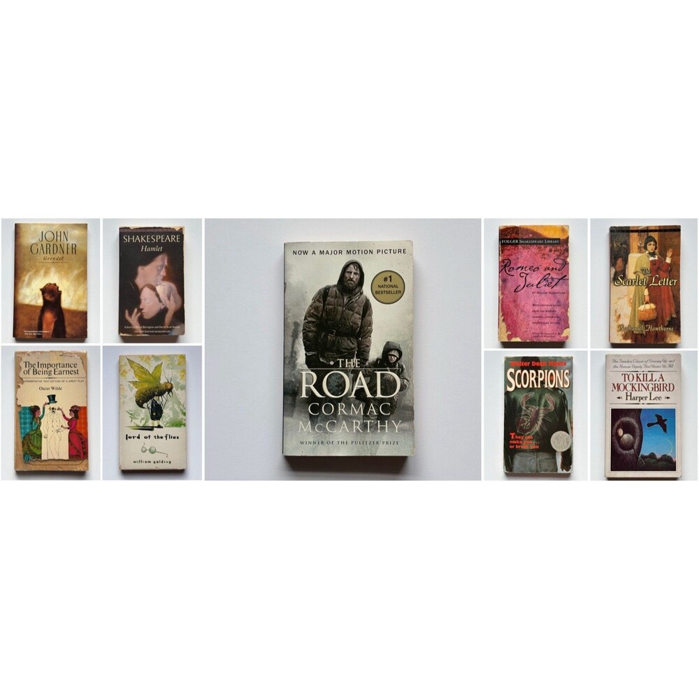 High School Literature Book Bundle (9) – Classics & Modern Reads